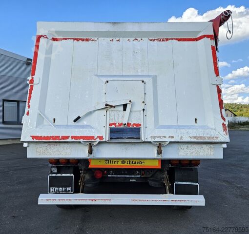 Kipper Auflieger KEMPF SKM 35/3 Alukastenmulde