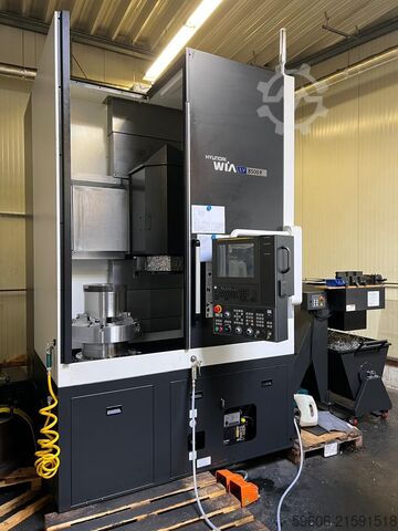CNC-Vertikal Drehmaschine neuwertig! HYUNDAI WIA LV8500R