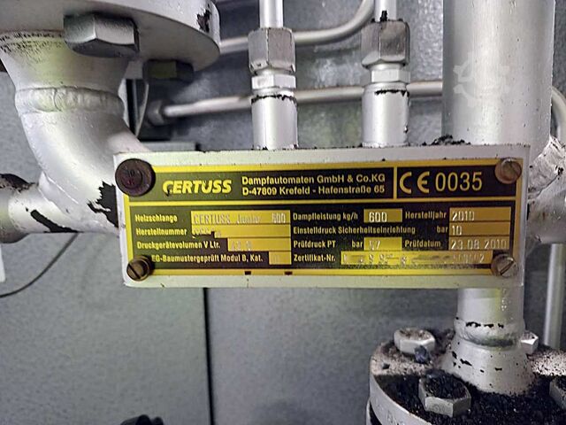 Dampfkessel Certuss Junior 600