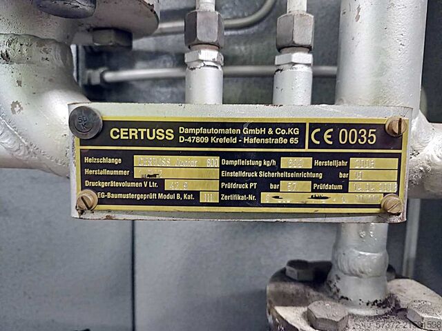 Dampfkessel Certuss Junior 600