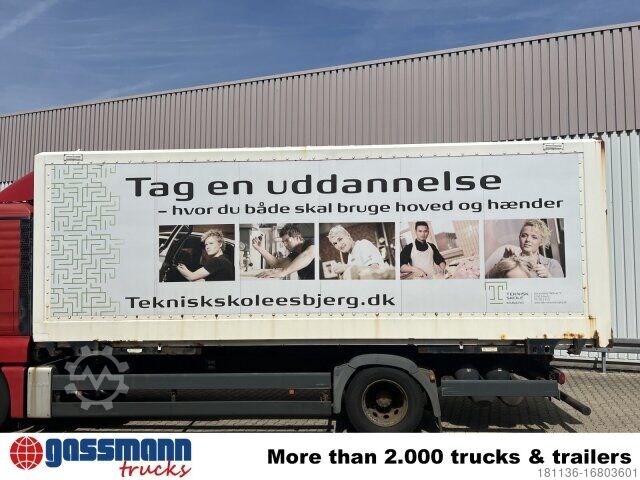 Wechselfahrgestell LKW Krone WKO 7.45 Wechselbrücke, Rolltor, Ex-Fahrschule,