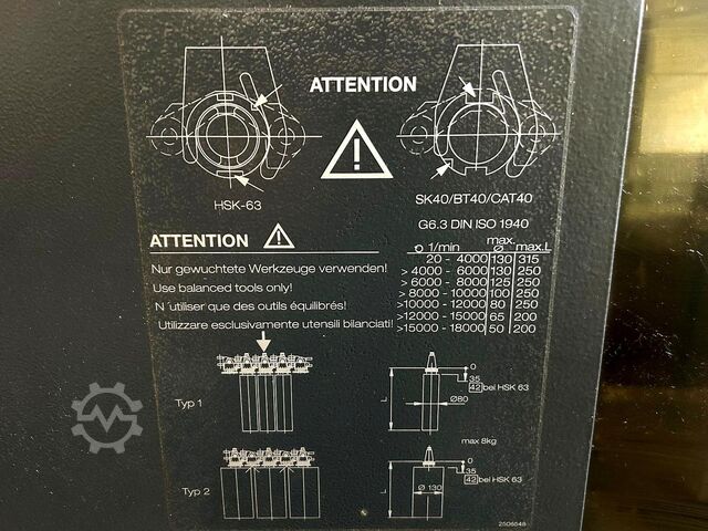 Universal-Bearbeitungszentrum DMG DMU 60 monoBLOCK