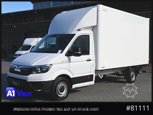 Transporter mit Koffer MAN TGE 3.180 Koffer, LBW, Klima, RFK, Navi