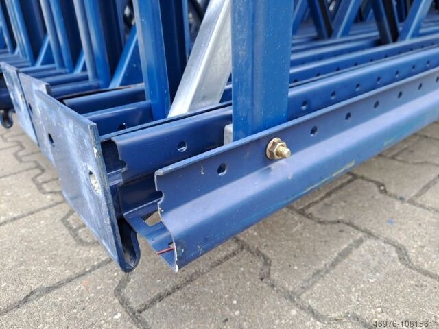 Pallet rack upright high rack upright Mecalux / M-81 / 8.000 x 1.100 mm Profilabm.: 80 x 70 x 2,00 mm