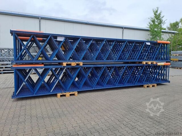 Pallet rack upright high rack upright Mecalux / M-81 / 8.000 x 1.100 mm Profilabm.: 80 x 70 x 2,00 mm