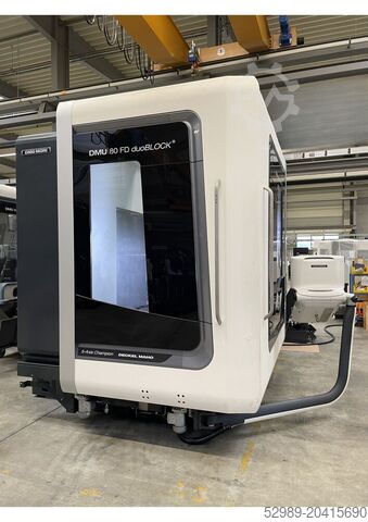 DMG MORI DMU 80 FD – 5 Achsen Zentrum DMG MORI DMU 80 FD duoBLOCK