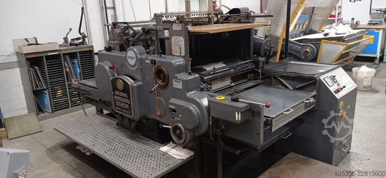 Stanzmaschine Heidelberg SBG Cylinder