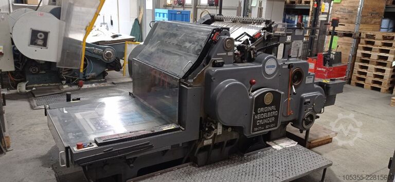 Stanzmaschine Heidelberg SBG Cylinder