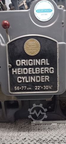 Stanzmaschine Heidelberg SBG Cylinder