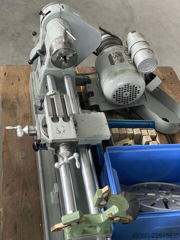 Mechaniker Drehmaschine - Elektrische Probleme mit dem Kondensatormotor, Spitzendrehmaschine, L + Z LESTO Scintilla (Schweiz) GD 1124 CR
