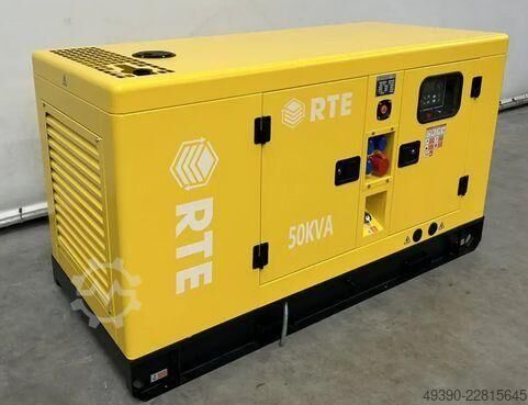 Neues Diesel Stromaggregat, Stromerzeuger, Notstromaggregat, Stromgenerator RTE - baugleich DAEWOO 50kVA - baugleich DAGFS 50