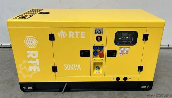 Neues Diesel Stromaggregat, Stromerzeuger, Notstromaggregat, Stromgenerator RTE - baugleich DAEWOO 50kVA - baugleich DAGFS 50