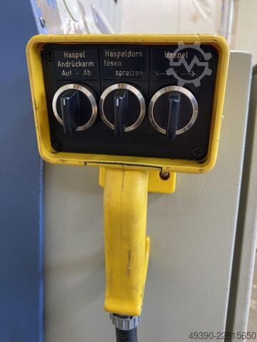 Haspel und Richtmaschine, Bandanlage für Coilverarbeitung EBU RE 7.50-320 + BSH 3-320