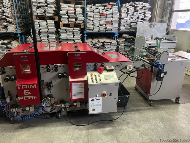 Papier-Schneide- und Perforiermaschine SCS Automaberg Trim & Perf Duplex