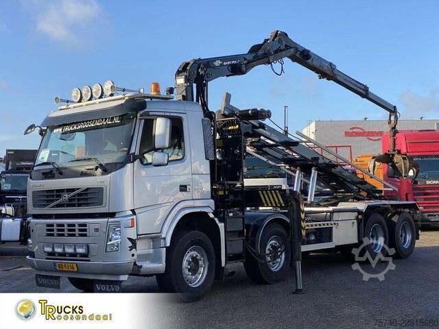 Hakenarmsystem Volvo FM 370 + Euro 5 + Palfinger Z-Q170 Crane + 30to...