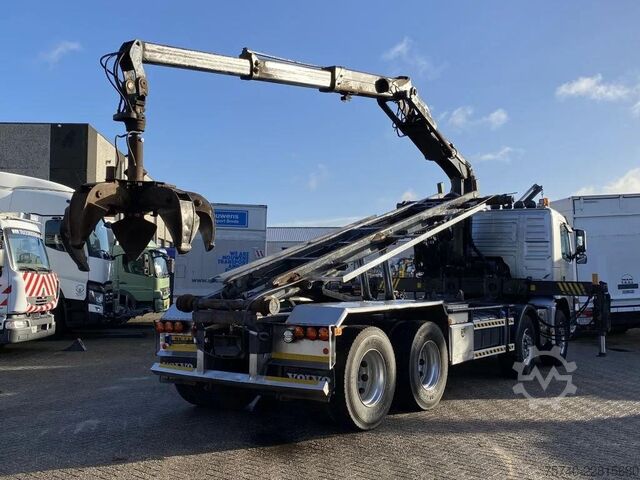 Hakenarmsystem Volvo FM 370 + Euro 5 + Palfinger Z-Q170 Crane + 30to...