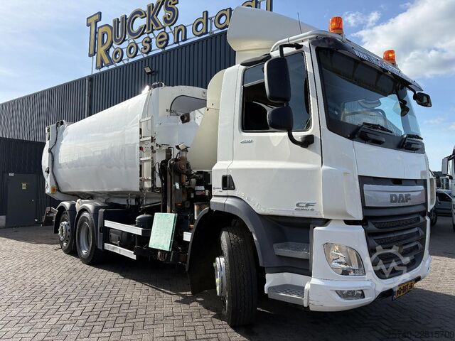 Abfallsammelfahrzeug DAF CF 290 + VUILNISWAGEN + 6X2 + LIFT/STUUR AS + E...