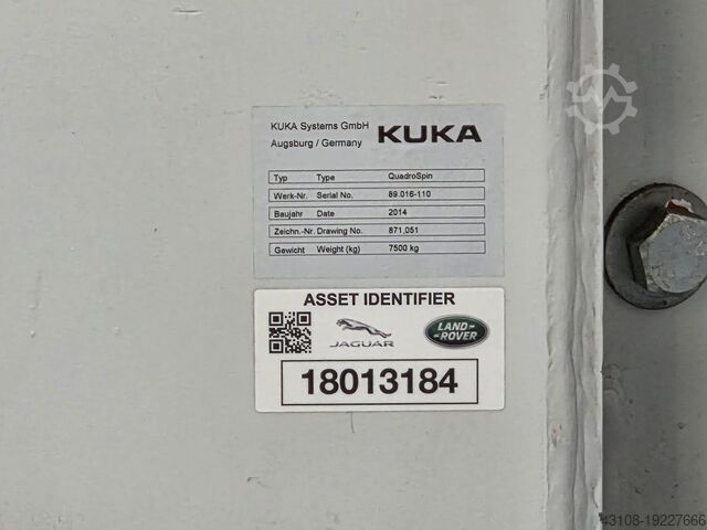 Turntable KUKA KS QuadroSpin