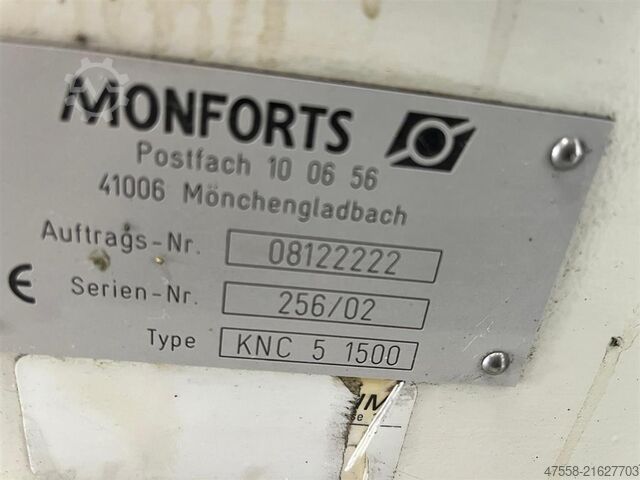 CNC Drehmaschine MONFORTS KNC5