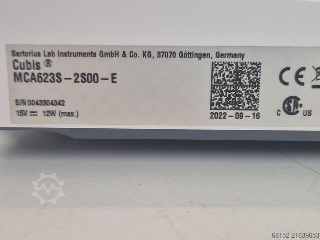 Sartorius MSA225-1CE-D1 Solent Waagen + Cubis MCA623S Drucker Sartorius MSE1245