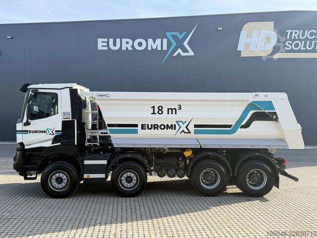 Tipper Renault K 480 Renault K480 8X4 EuromixMTP TMK 18 Kipper...