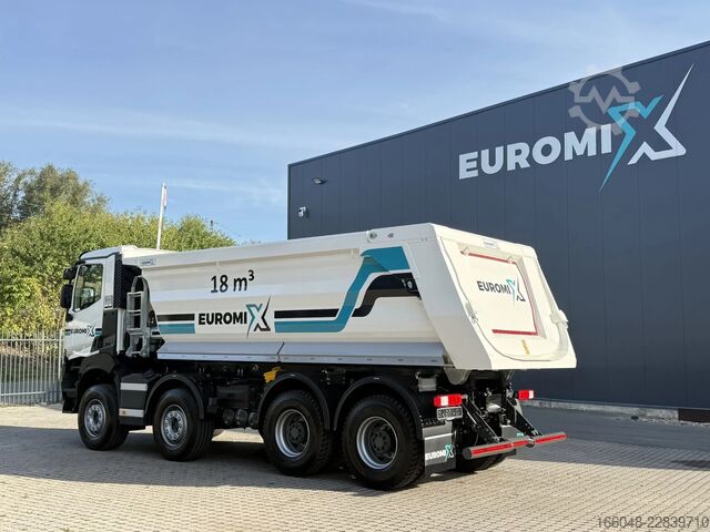 Tipper Renault K 480 Renault K480 8X4 EuromixMTP TMK 18 Kipper...