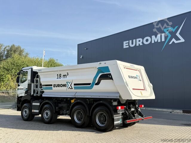 Tipper Renault K 480 Renault K480 8X4 EuromixMTP TMK 18 Kipper...
