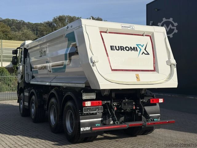 Tipper Renault K 480 Renault K480 8X4 EuromixMTP TMK 18 Kipper...