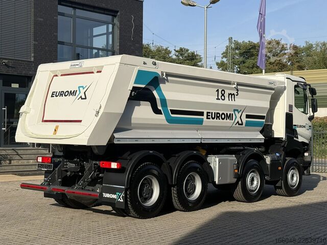 Tipper Renault K 480 Renault K480 8X4 EuromixMTP TMK 18 Kipper...