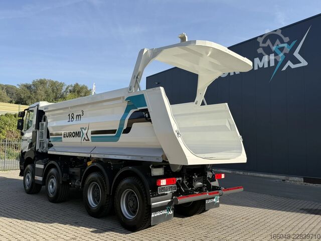 Tipper Renault K 480 Renault K480 8X4 EuromixMTP TMK 18 Kipper...