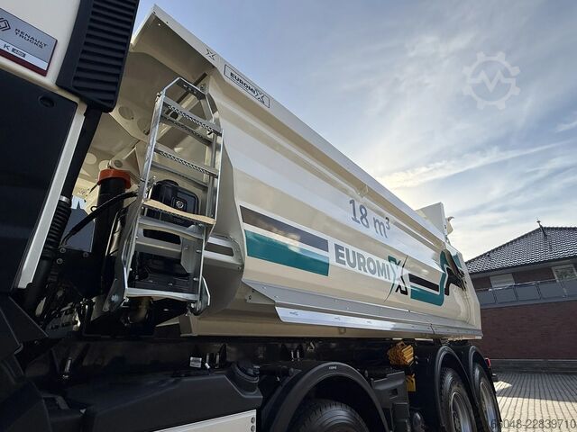 Tipper Renault K 480 Renault K480 8X4 EuromixMTP TMK 18 Kipper...
