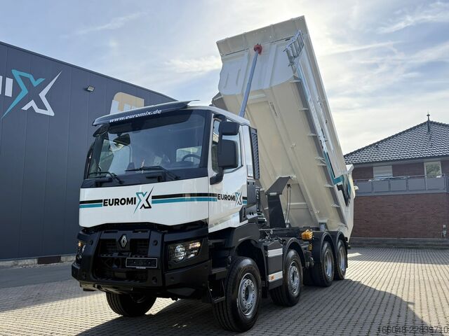 Tipper Renault K 480 Renault K480 8X4 EuromixMTP TMK 18 Kipper...