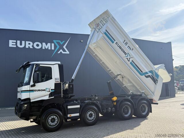 Tipper Renault K 480 Renault K480 8X4 EuromixMTP TMK 18 Kipper...
