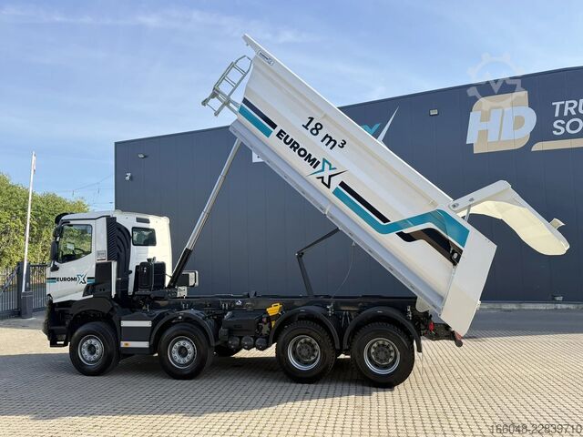 Tipper Renault K 480 Renault K480 8X4 EuromixMTP TMK 18 Kipper...