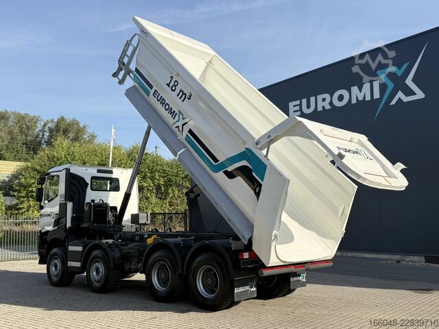 Tipper Renault K 480 Renault K480 8X4 EuromixMTP TMK 18 Kipper...