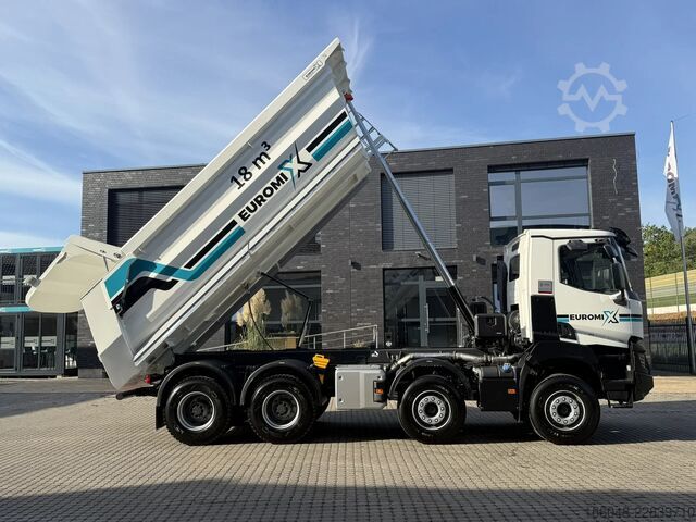 Tipper Renault K 480 Renault K480 8X4 EuromixMTP TMK 18 Kipper...