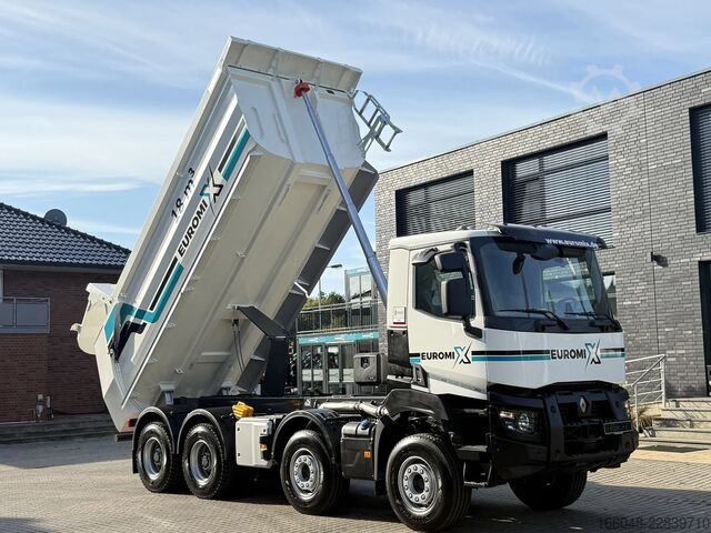 Tipper Renault K 480 Renault K480 8X4 EuromixMTP TMK 18 Kipper...