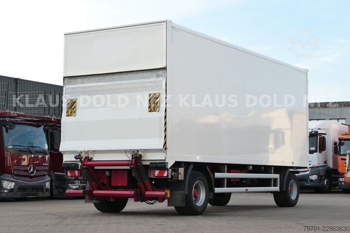 Box trailer SPIER AGL 290 Koffer 47m³ Durchladeeinrichtung LBW