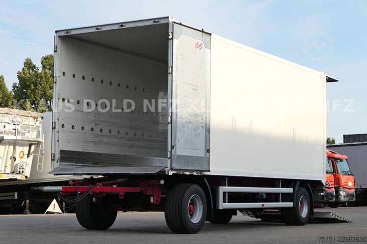 Box trailer SPIER AGL 290 Koffer 47m³ Durchladeeinrichtung LBW
