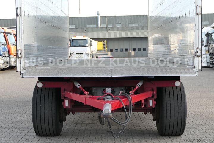 Box trailer SPIER AGL 290 Koffer 47m³ Durchladeeinrichtung LBW