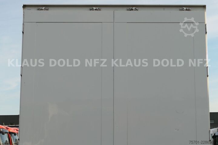 Box trailer SPIER AGL 290 Koffer 47m³ Durchladeeinrichtung LBW