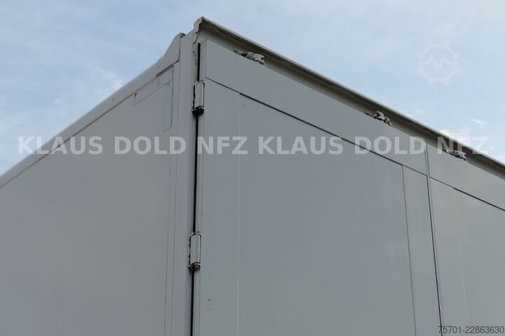 Box trailer SPIER AGL 290 Koffer 47m³ Durchladeeinrichtung LBW