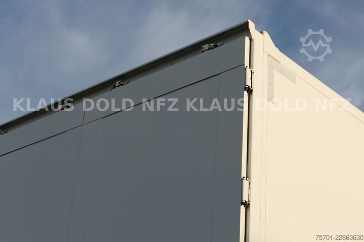 Box trailer SPIER AGL 290 Koffer 47m³ Durchladeeinrichtung LBW