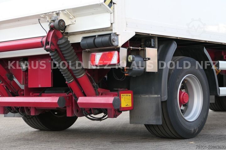 Box trailer SPIER AGL 290 Koffer 47m³ Durchladeeinrichtung LBW