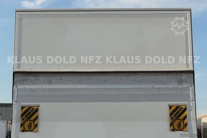 Box trailer SPIER AGL 290 Koffer 47m³ Durchladeeinrichtung LBW