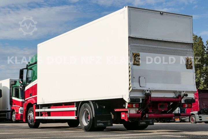 Box truck MERCEDES-BENZ Actros 1842L Koffer Vollluft LBW Euro 6