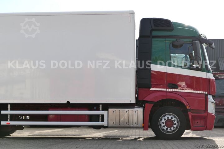 Box truck MERCEDES-BENZ Actros 1842L Koffer Vollluft LBW Euro 6