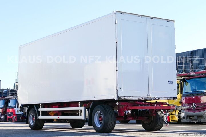 Box trailer SPIER AGL 290 Koffer 45m³ Durchladeeinrichtung LBW