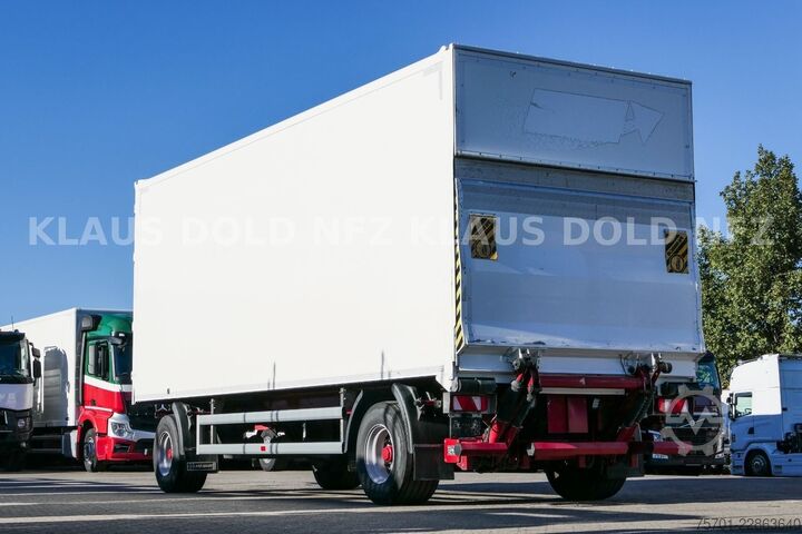Box trailer SPIER AGL 290 Koffer 45m³ Durchladeeinrichtung LBW