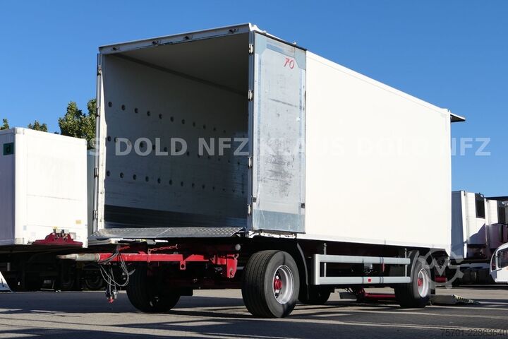 Box trailer SPIER AGL 290 Koffer 45m³ Durchladeeinrichtung LBW